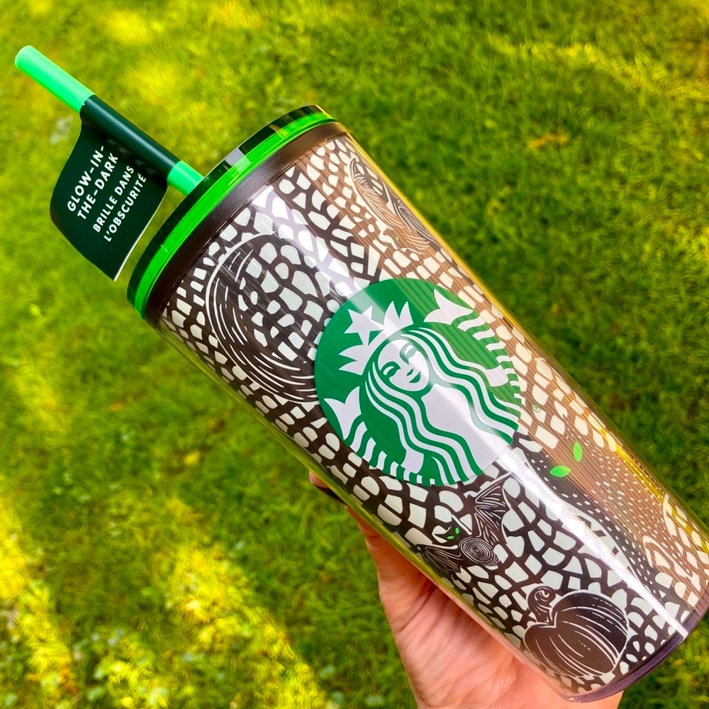 STARBUCKS 2020 Glow in the Dark Tall Tumbler Cup - Picture 2 of 9